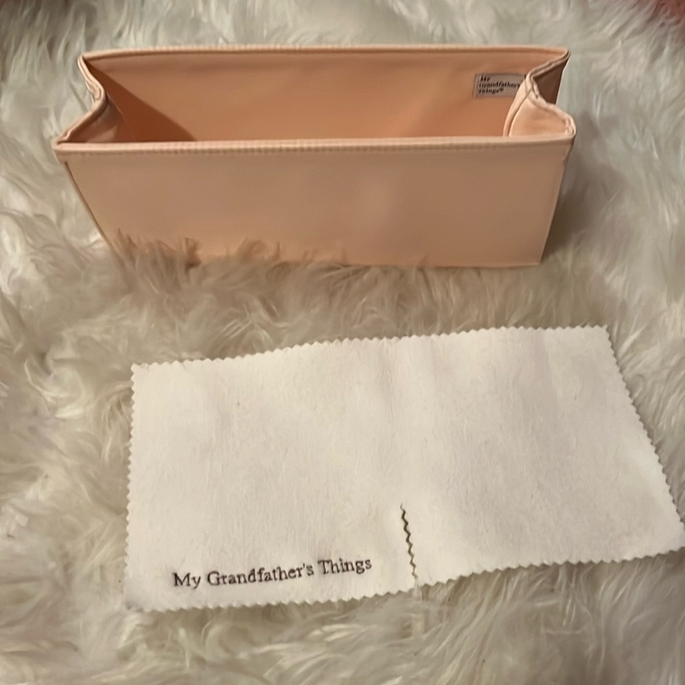 Bag liner + felt protector for Chanel flap medium from My Grandfather’s Things
